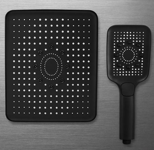 سر دوش بزرگ پر فشار حمام مدرن