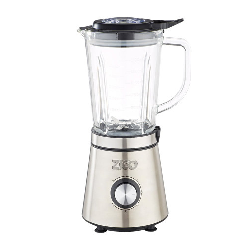 مخلوط کن برقی زیکو مدل ZC-7085 با پارچ شیشه ای روی کانتر آشپزخانه